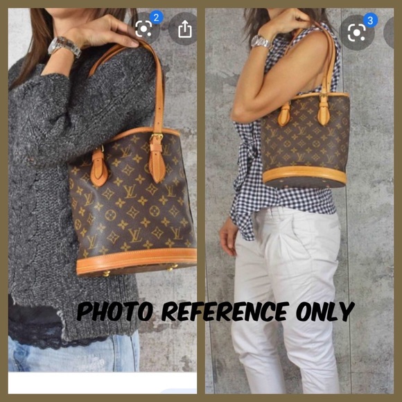 ❌Sold!!Authentic Louis Vuitton Bucket Pm - Picture 11 of 13